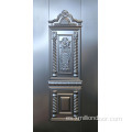 Placa de puerta de acero estampado de diseño de lujo